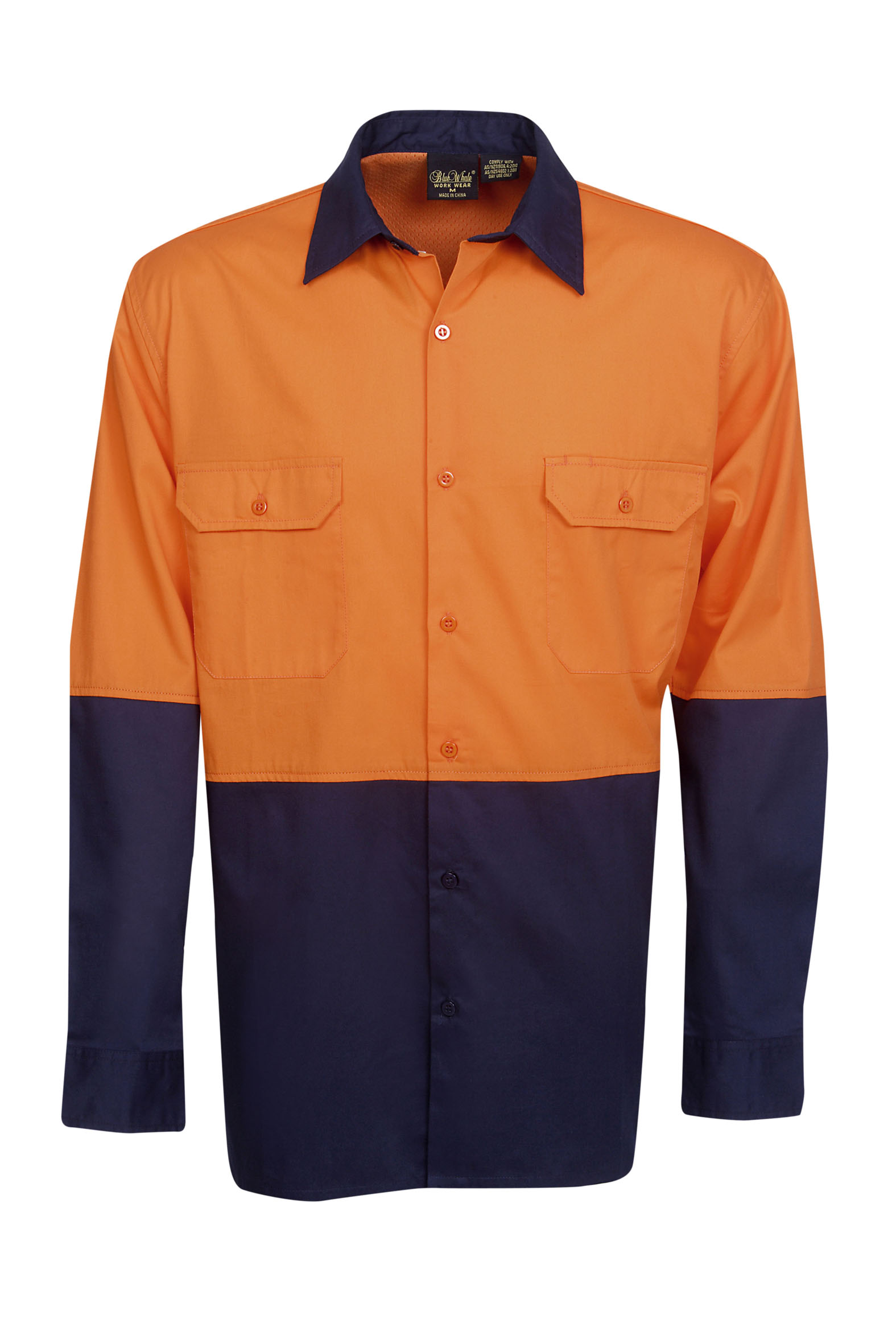 Hi Vis 155 GSM Cotton Twill Shirt