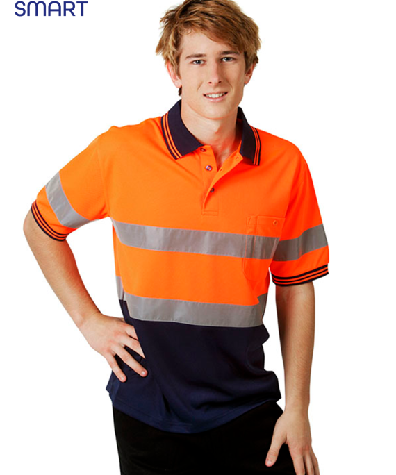 Hi Vis Day/Night Cooldry Polo - Short Sleeve