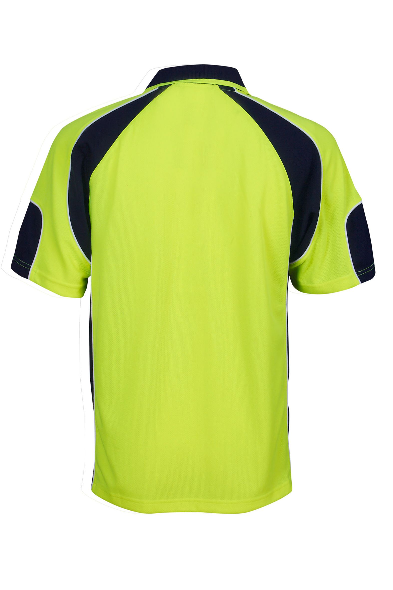 Hi Vis Cooldry Side Panel Polo - Image 3