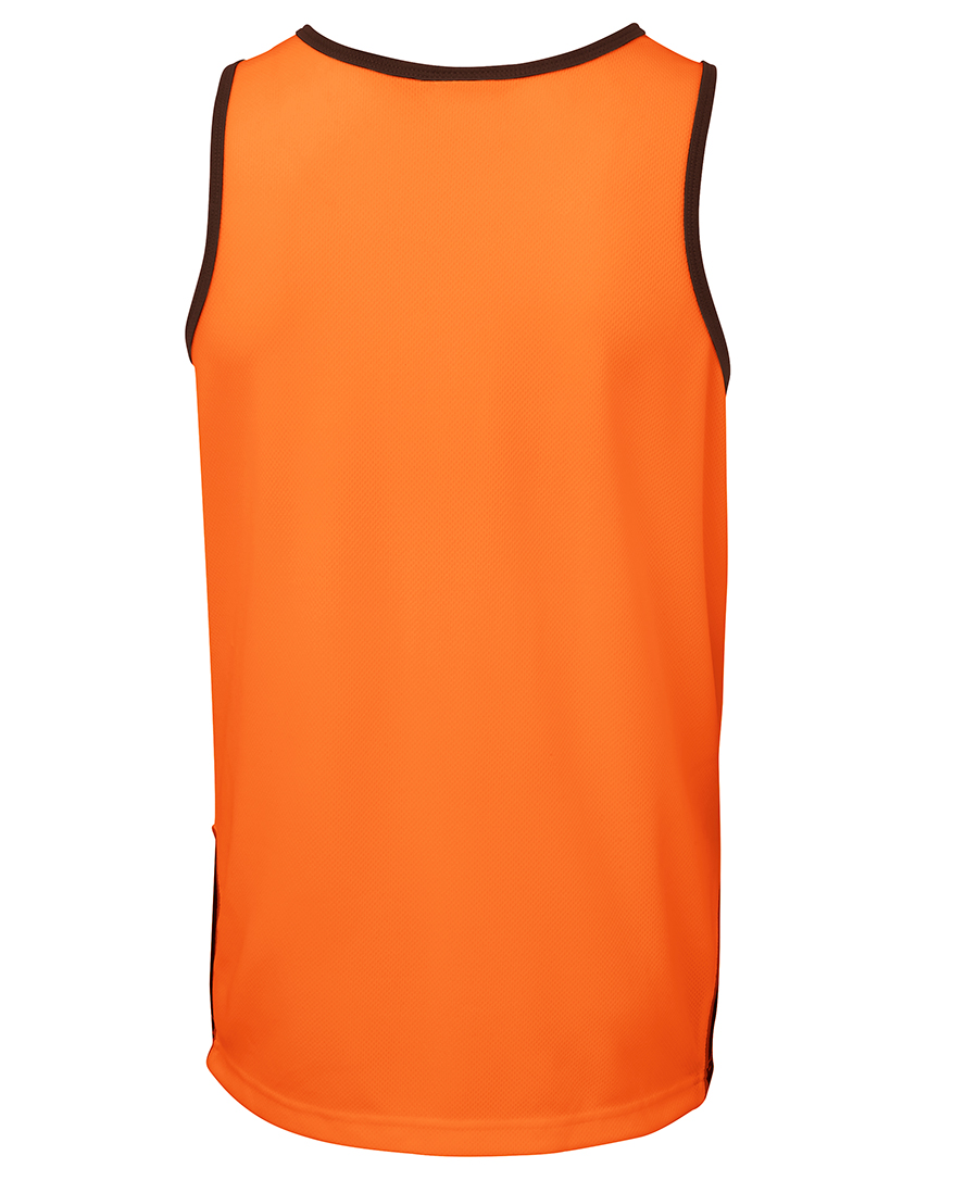 JB's Wear 6HCS4 Hi Vis 4602.1 Contrast Singlet - Image 2