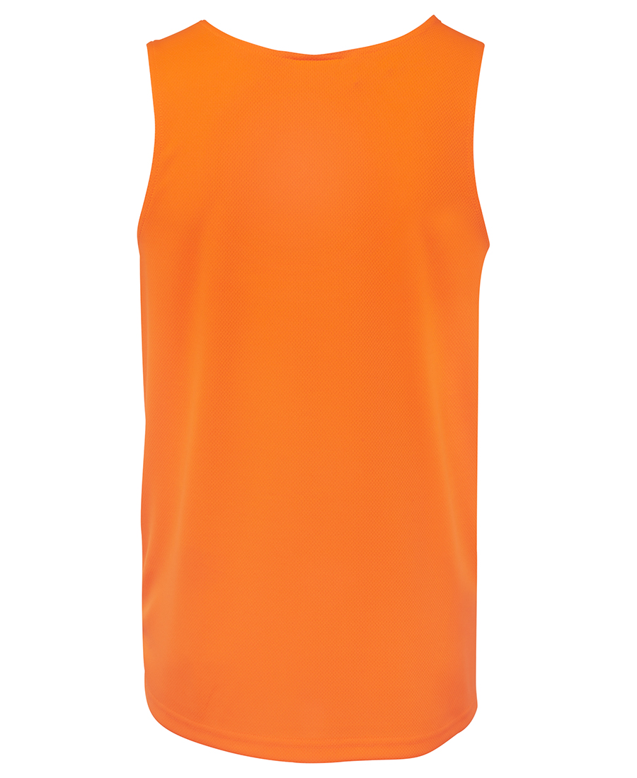 JB's Wear 6HTS Hi Vis Traditional Singlet - Image 2