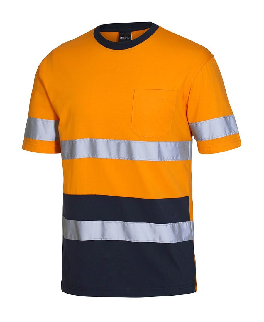 JB's Wear 6DNTC Hi Vis (D+N) Cotton T-Shirt - Image 3