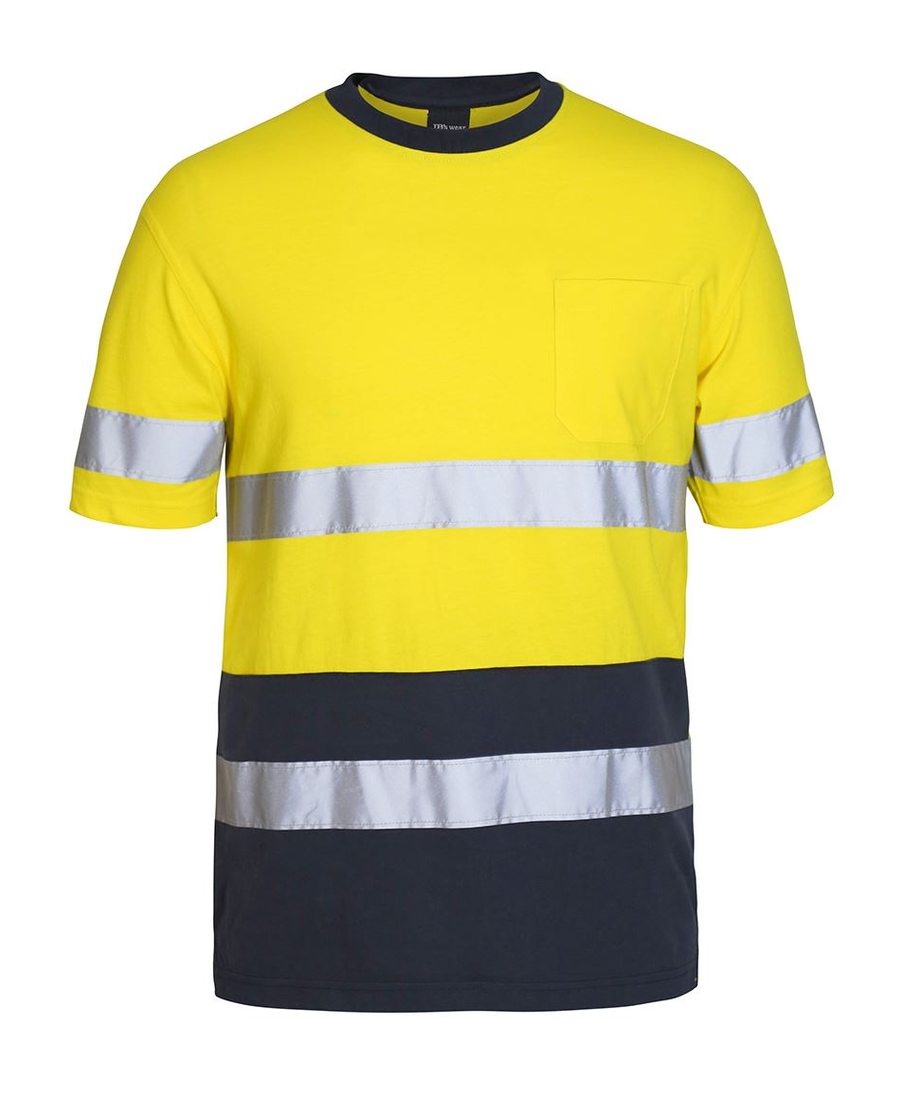 JB's Wear 6DNTC Hi Vis (D+N) Cotton T-Shirt