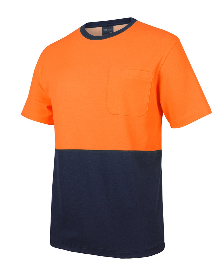 JB's Hi Vis Cotton Back Tee - Image 3