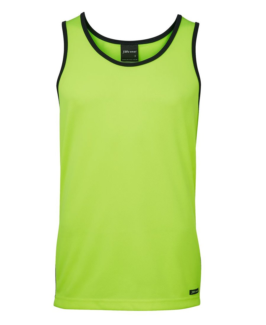 JB's Wear 6HCS4 Hi Vis 4602.1 Contrast Singlet - Image 3