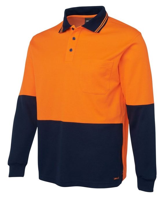 JB's Wear 6HPL Hi Vis L/S Polo