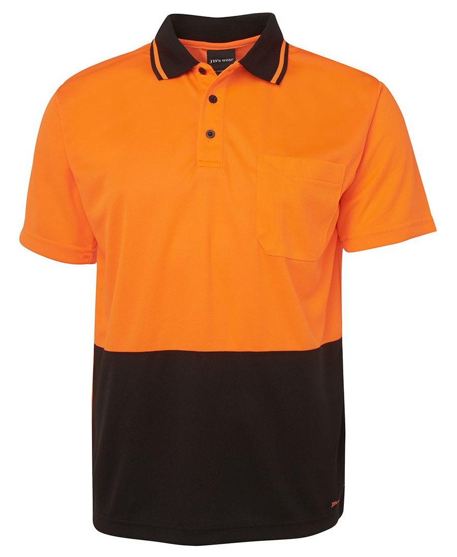 JB's Wear 6HVNC Hi Vis Non Cuff Traditional Polo - Image 8