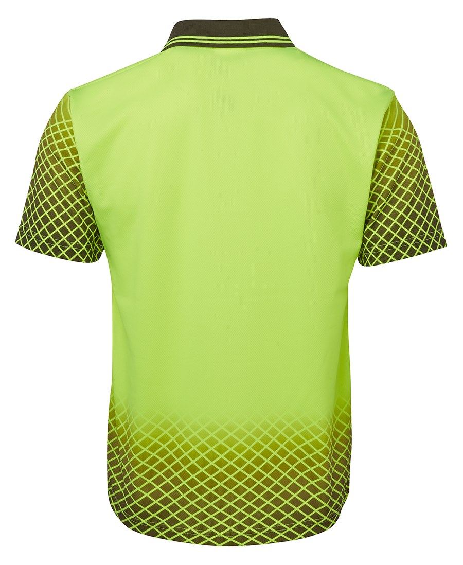 JB's Wear 6HVNS Hi Vis Net Sub Polo - Image 2