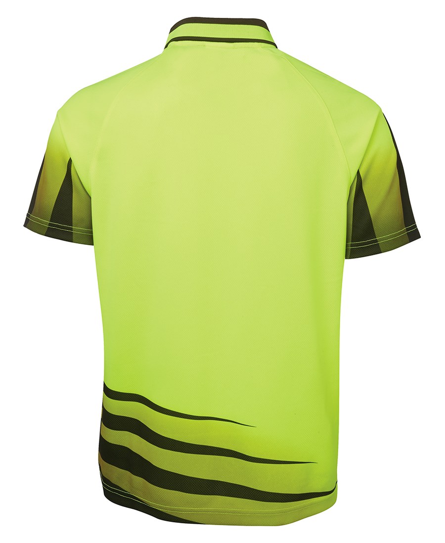JB's Wear 6HVRS Hi Vis Rippa Sub Polo - Image 2