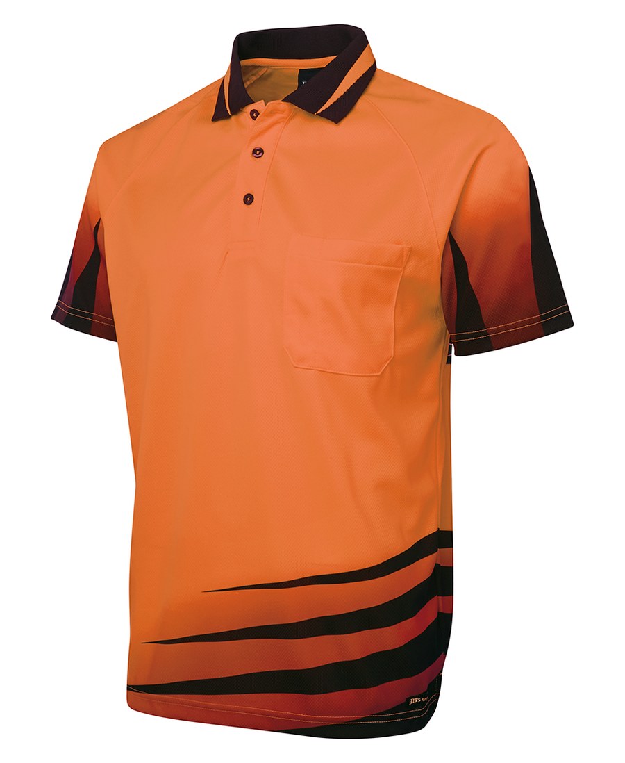 JB's Wear 6HVRS Hi Vis Rippa Sub Polo - Image 3