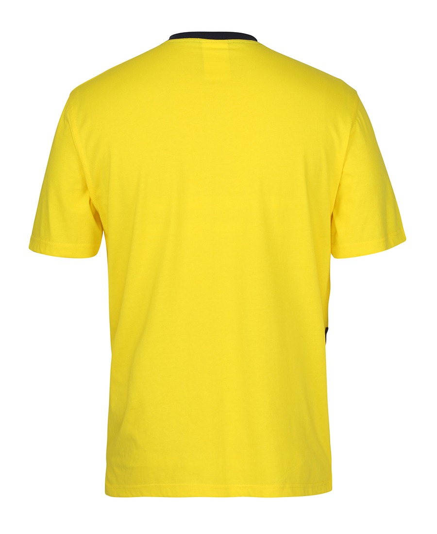 JB's Wear 6HVTC Hi Vis Crew Neck Cotton T-Shirt - Image 2