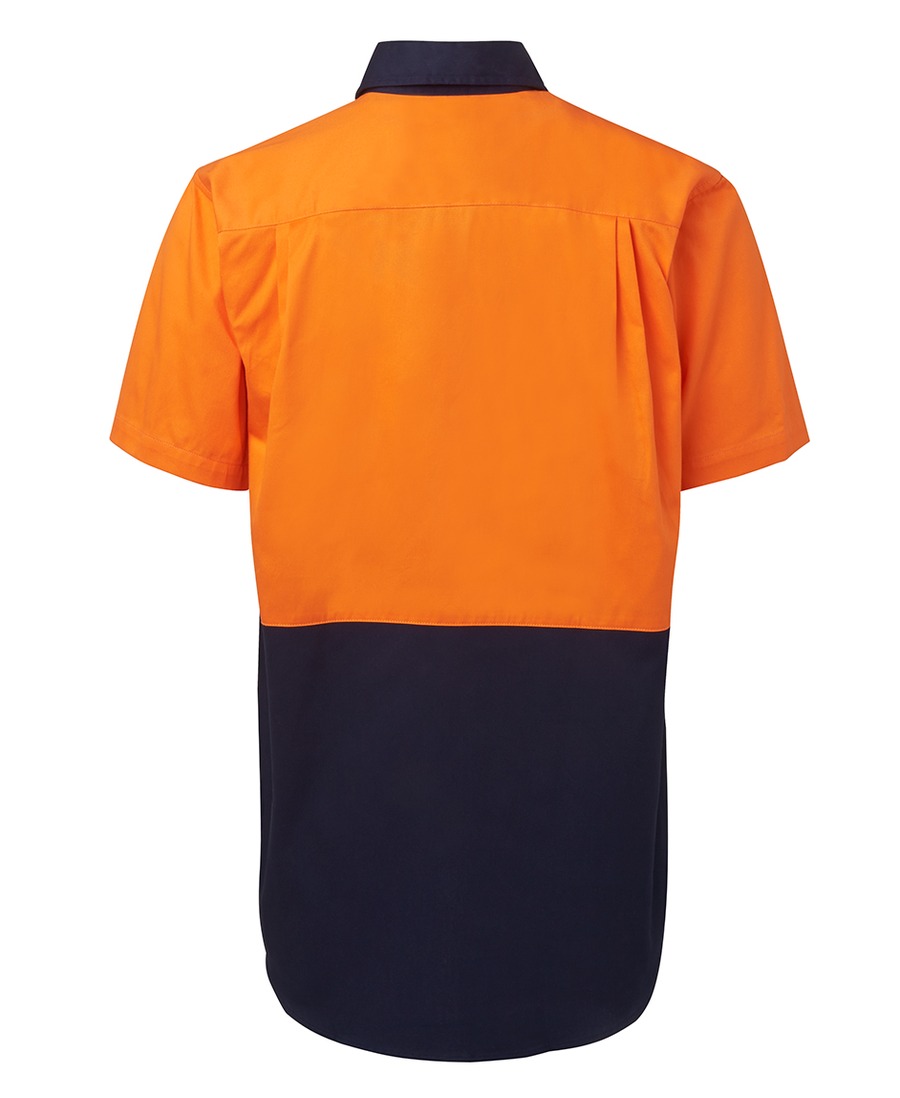 JB's Wear 6HWS Hi Vis S/S Work Shirt - Image 2