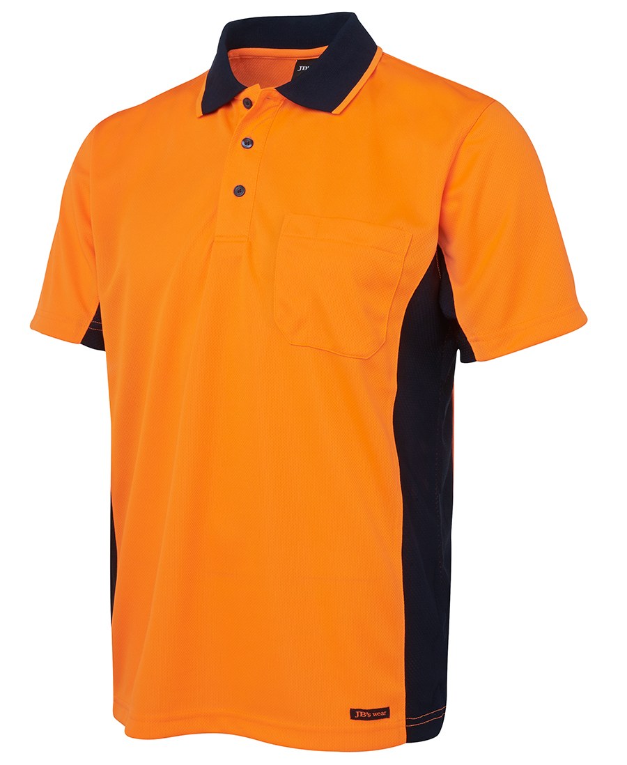 JB's Wear 6SPHS Hi Vis S/S Sport Polo