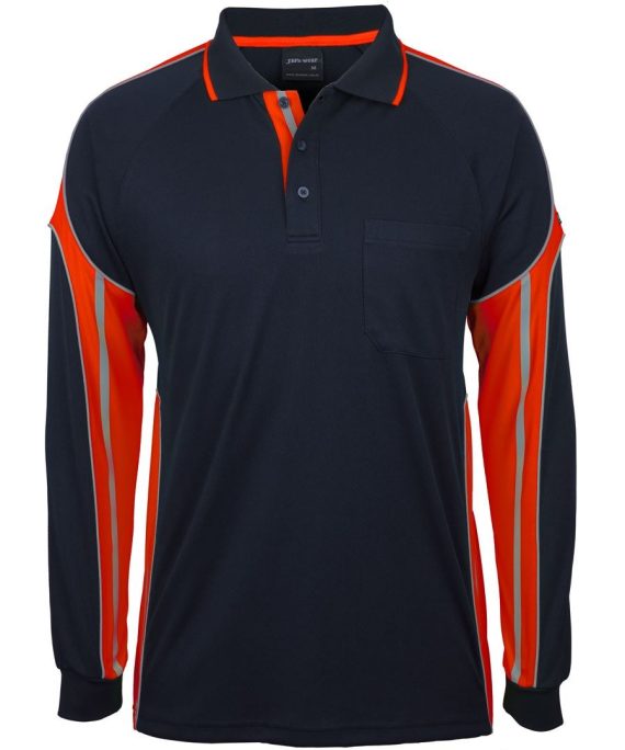 JB's Wear 6SPPL L/S Street Panel Polo