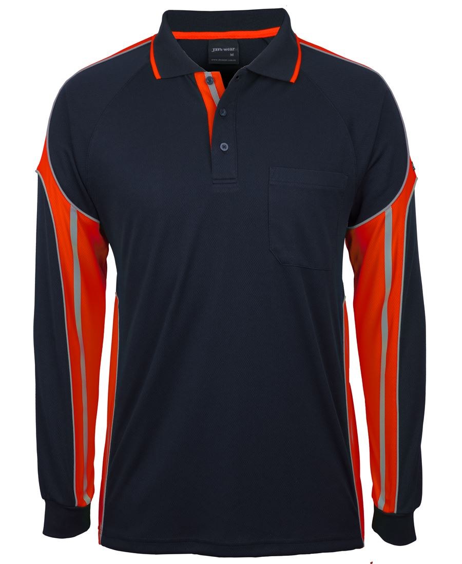 JB's Wear 6SPPL L/S Street Panel Polo