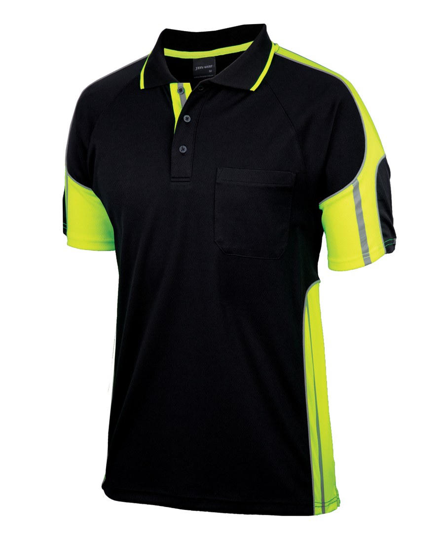 JB's Wear 6SPPS S/S Street Panel Polo - Image 3