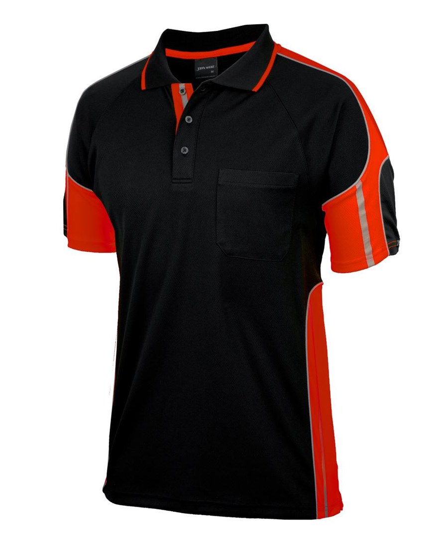 JB's Wear 6SPPS S/S Street Panel Polo - Image 4