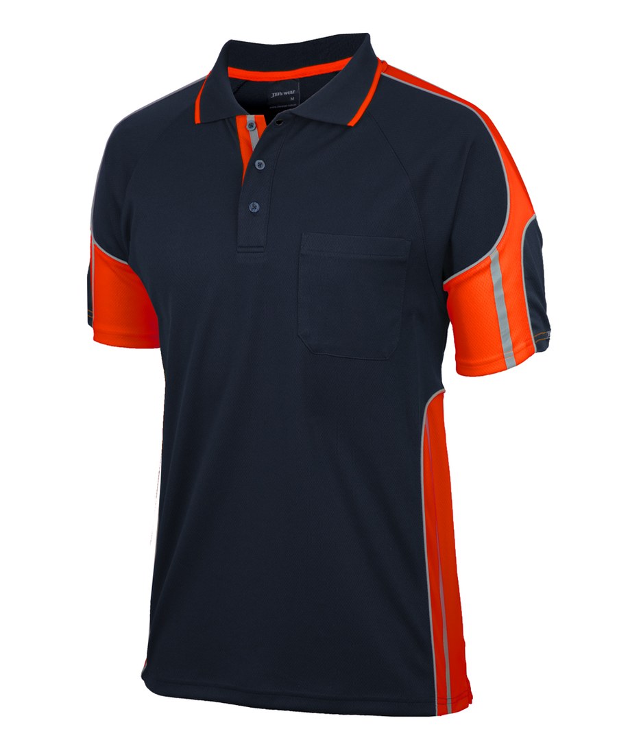 JB's Wear 6SPPS S/S Street Panel Polo - Image 5